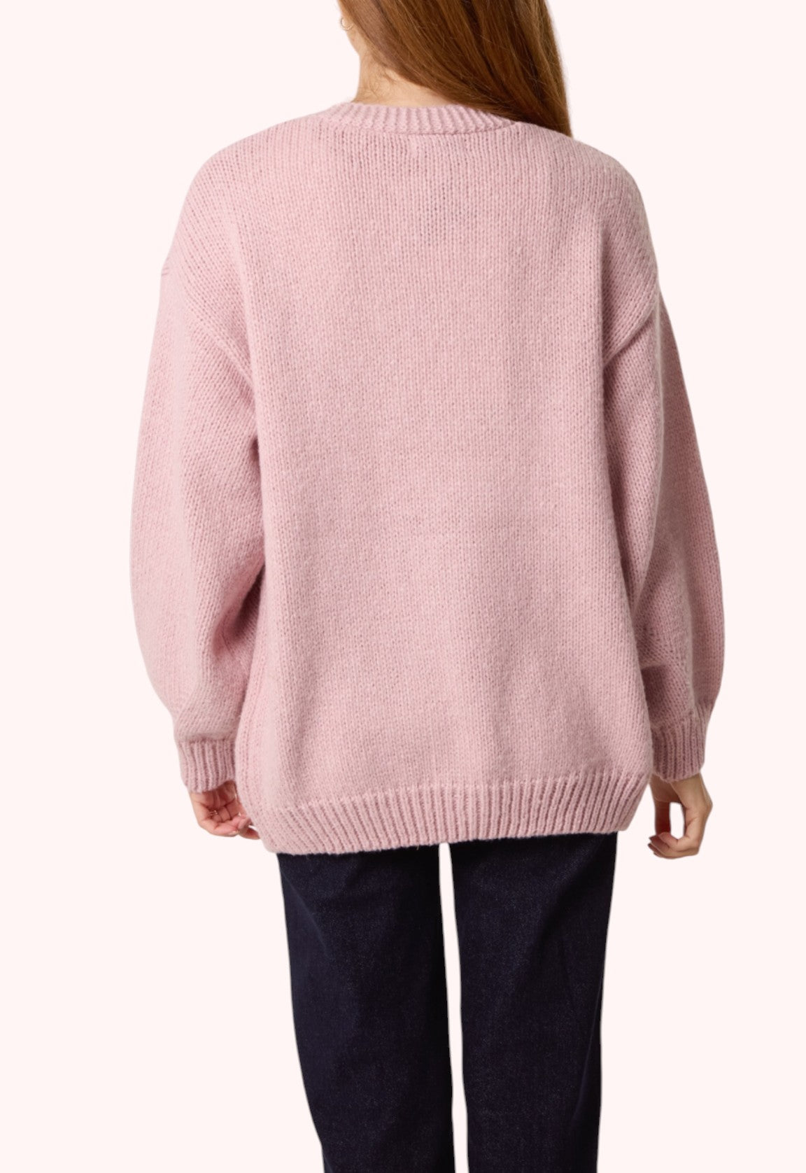 Blush daisy cardigan