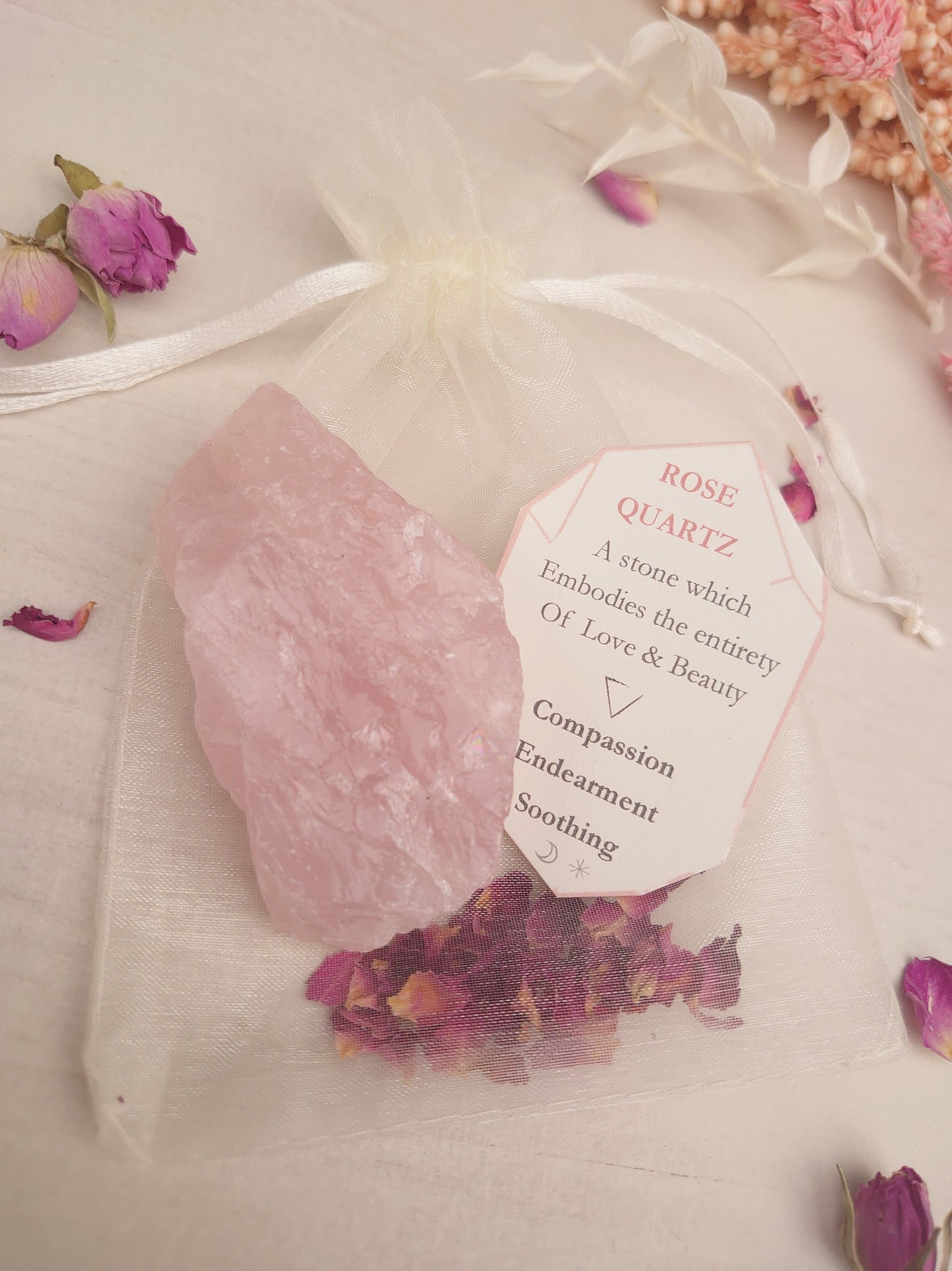 Rough Rose Quartz