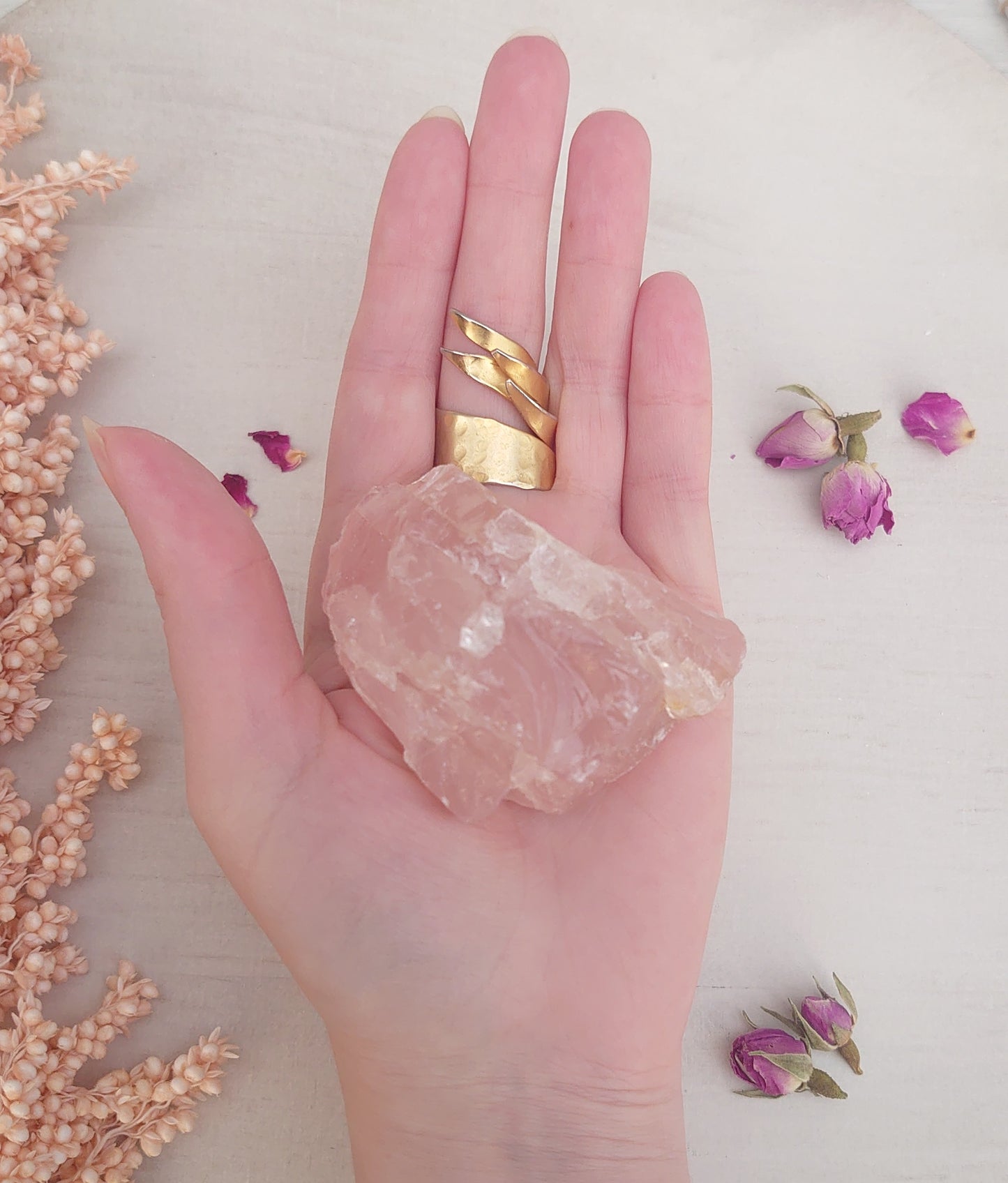 Rough Rose Quartz