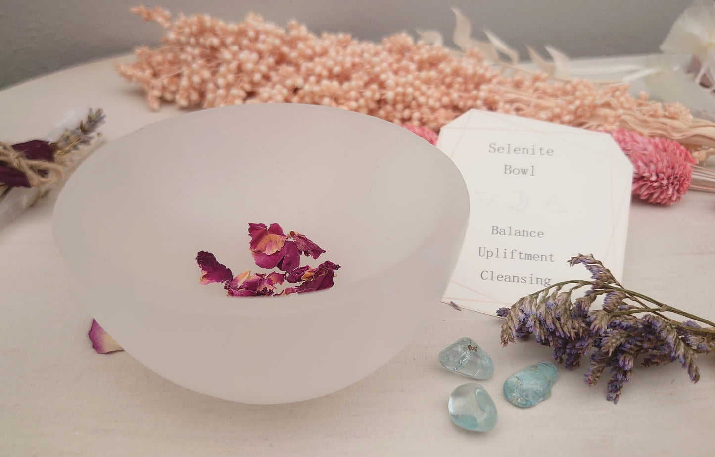 Selenite Bowl