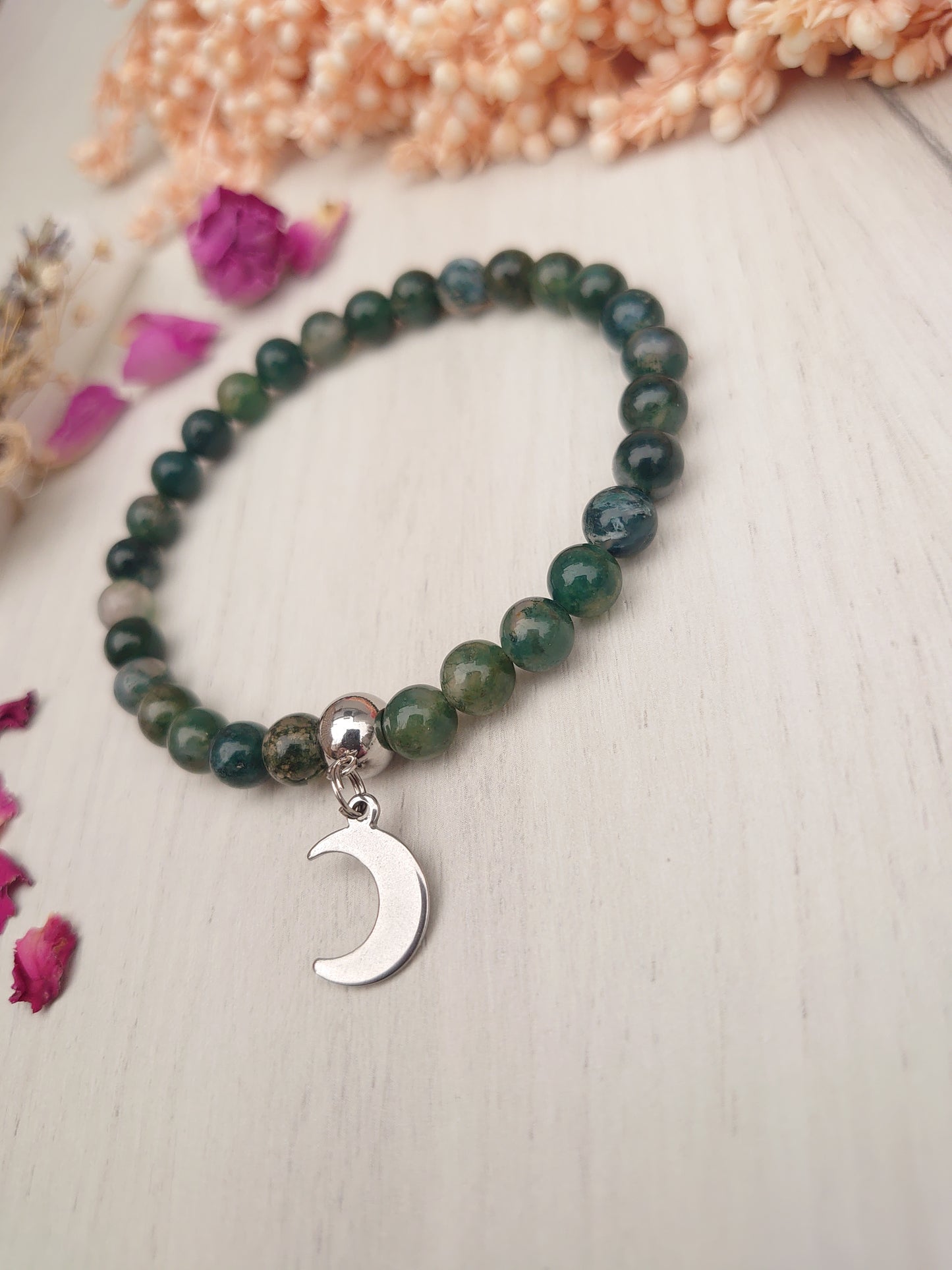 Moss Agate Bracelet