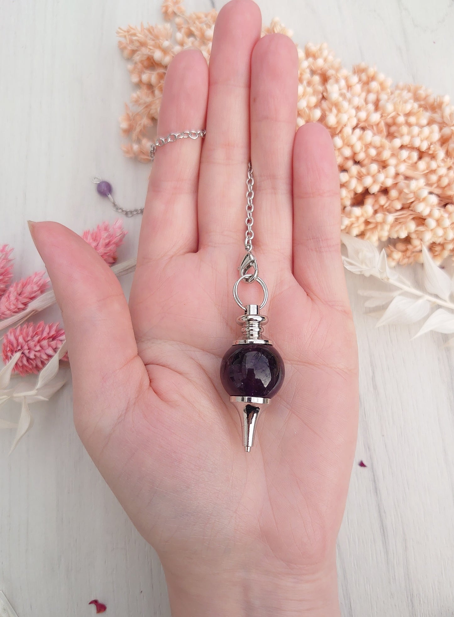 Amethyst pendulum