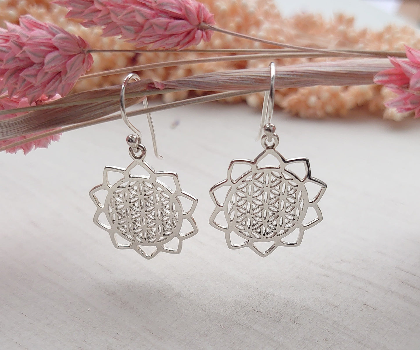 Flower of Life Earrings