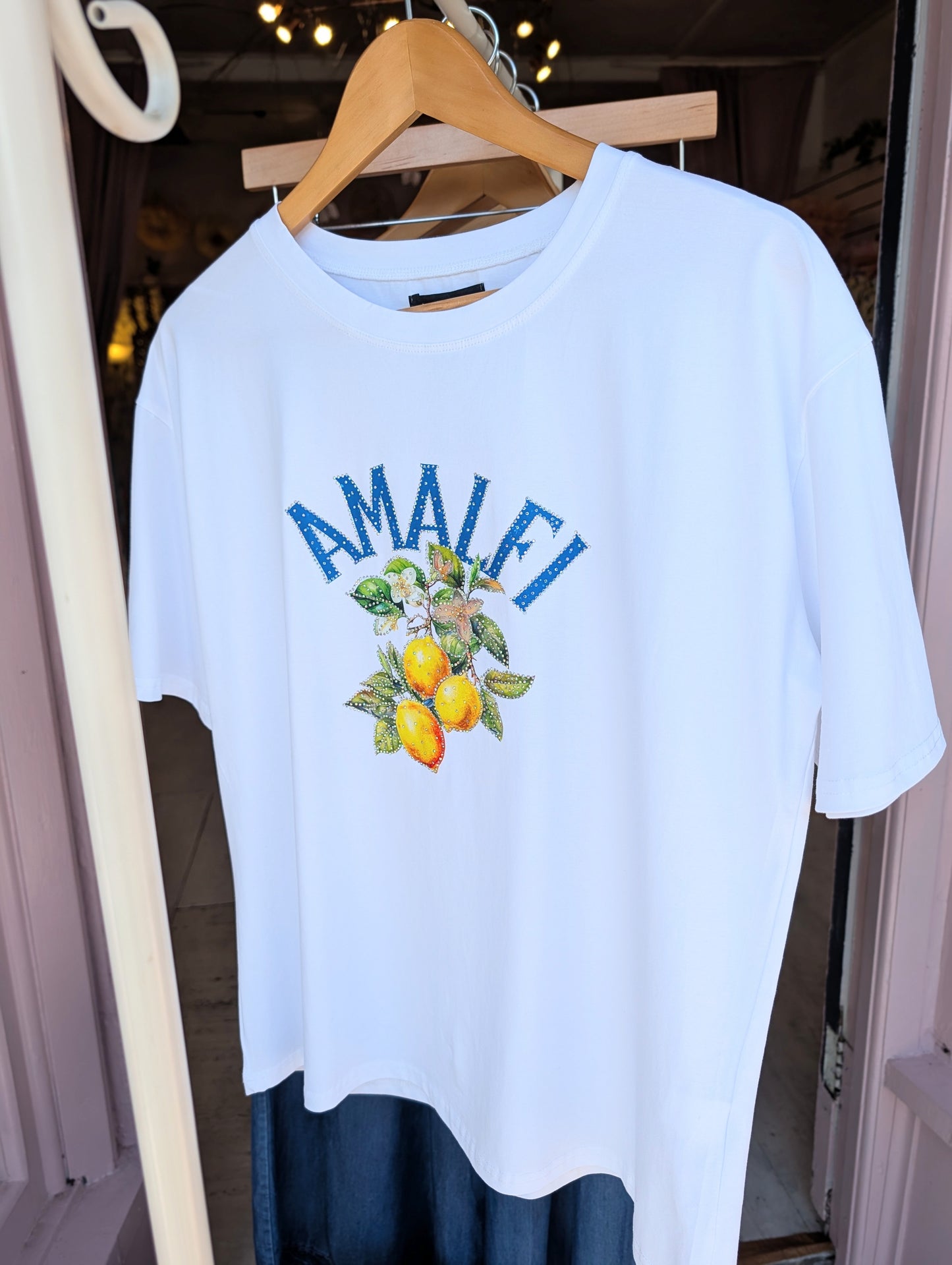 Amalfi embelished t-shirt