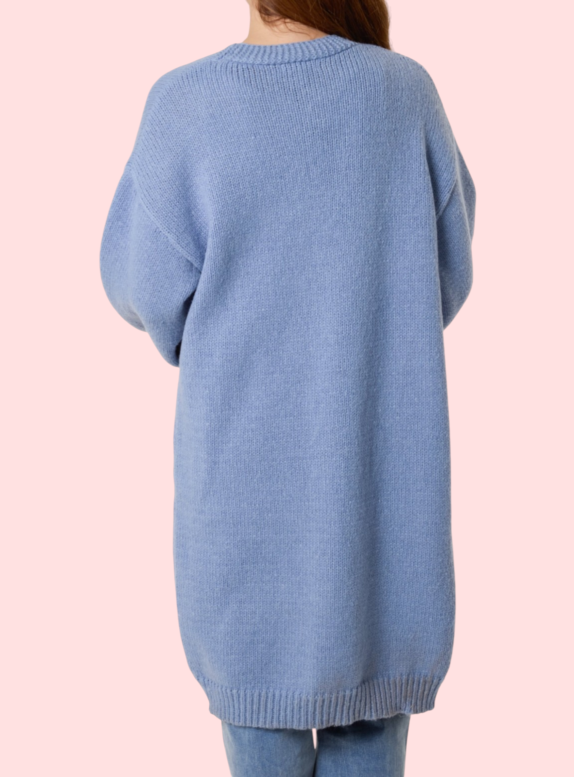 Etta longline daisy cardigan