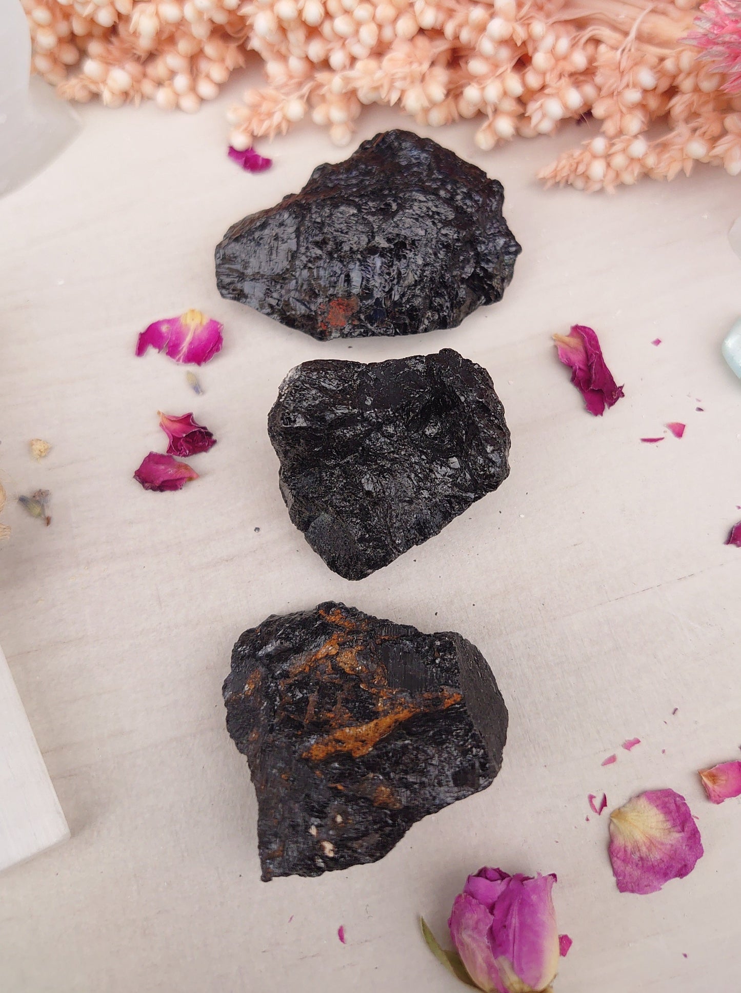 Rough Black Tourmaline