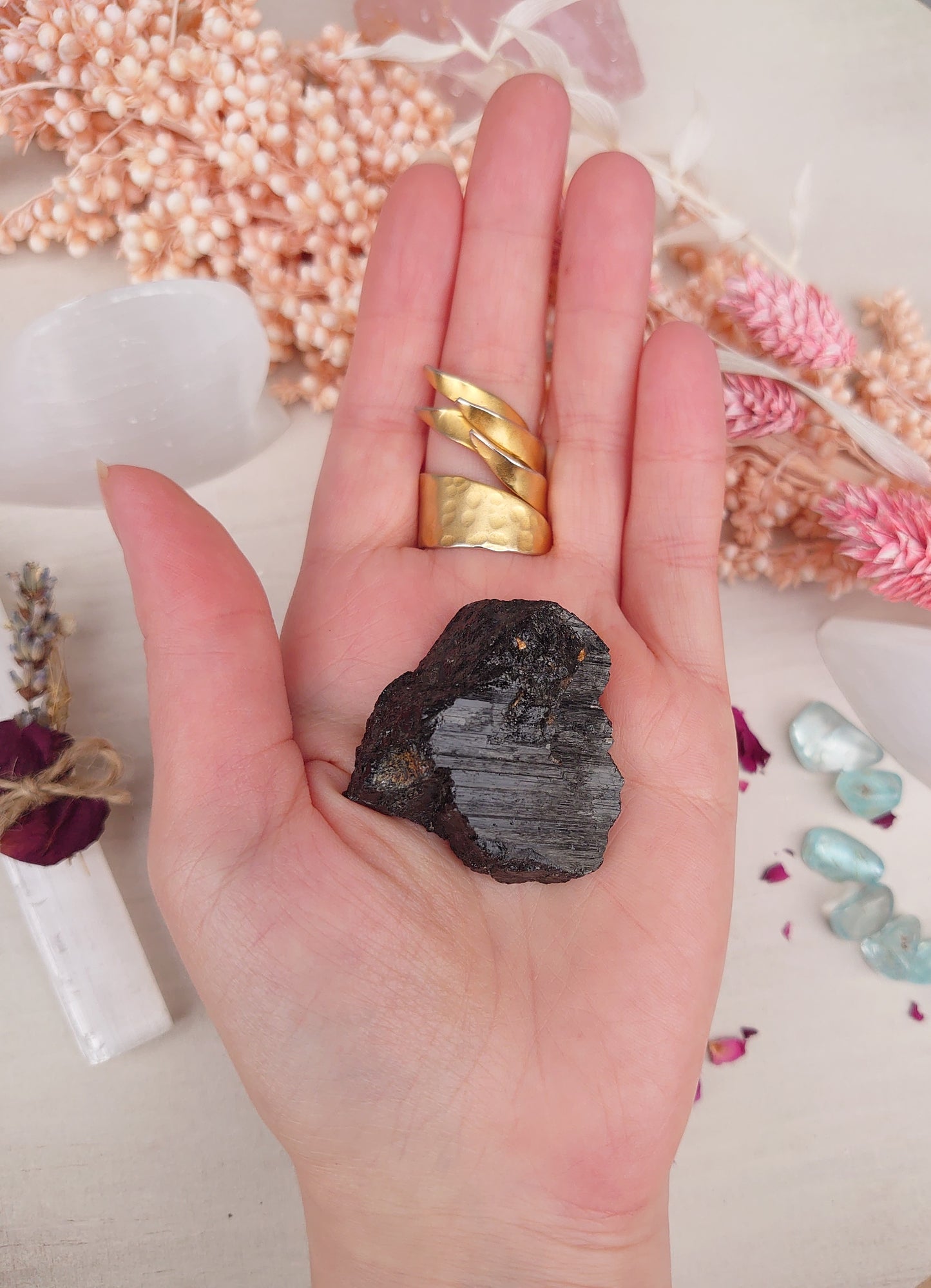 Rough Black Tourmaline