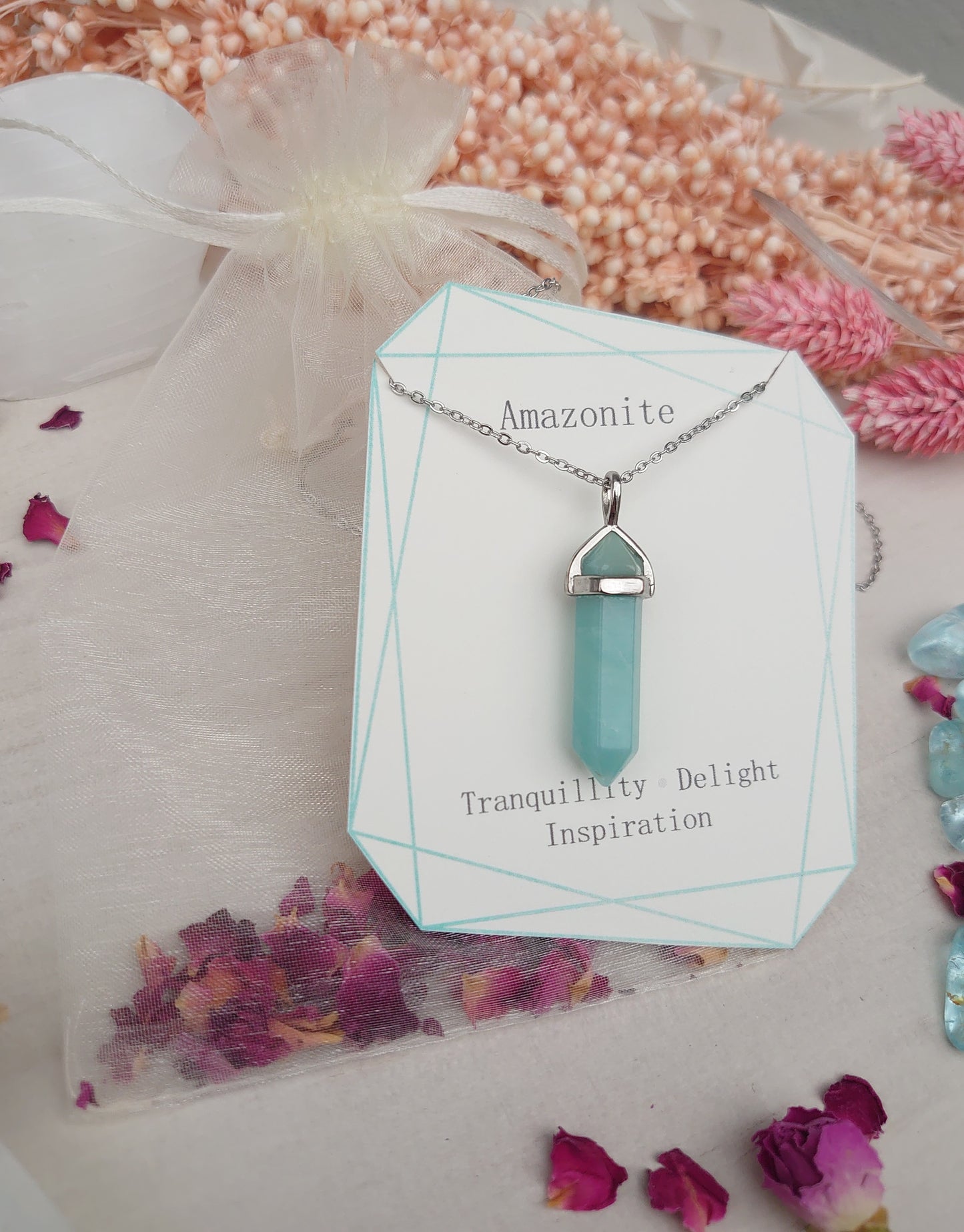 Amazonite pendant