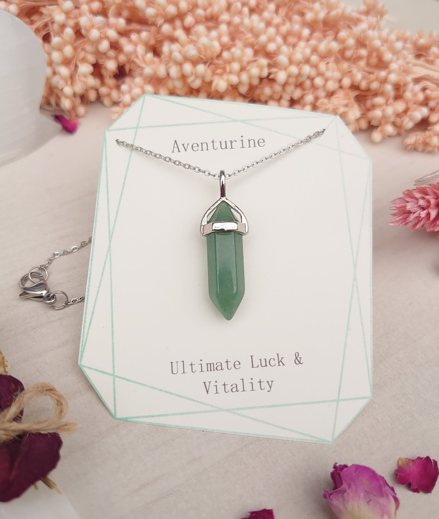 Aventurine pendant