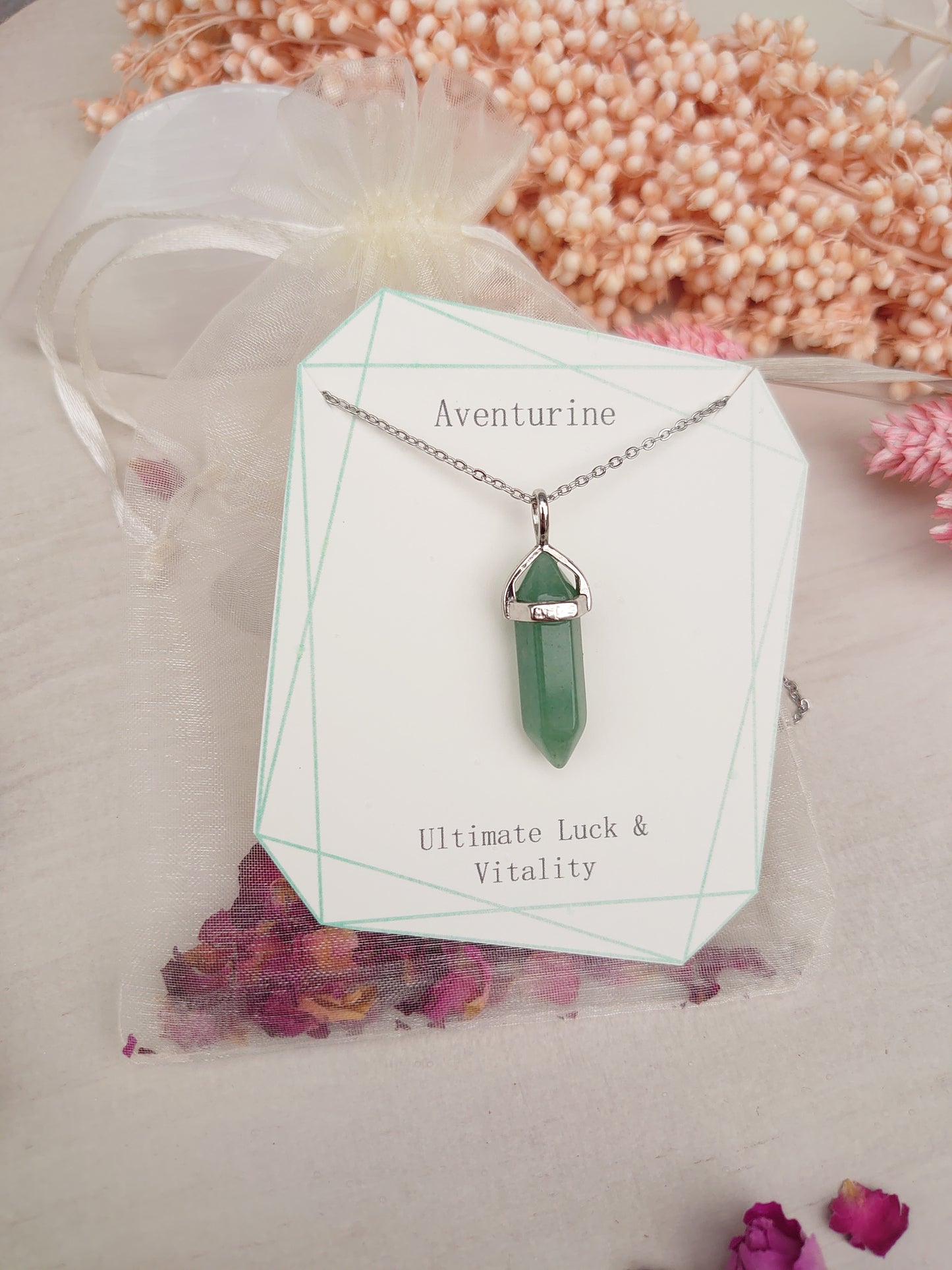 Aventurine pendant