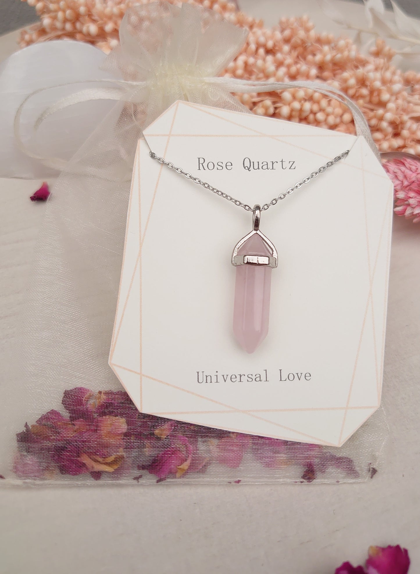 Rose Quartz pendant
