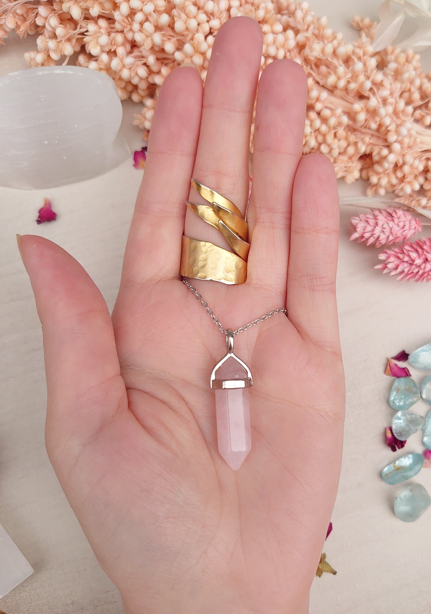 Rose Quartz pendant