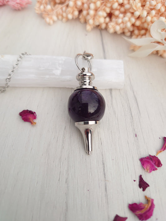 Amethyst pendulum